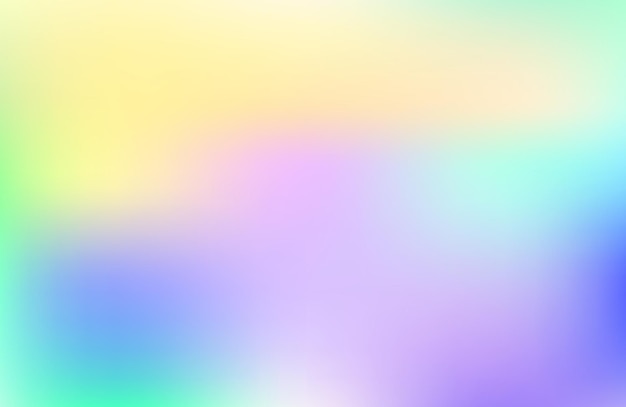 Gradiente de arco iris pastel
