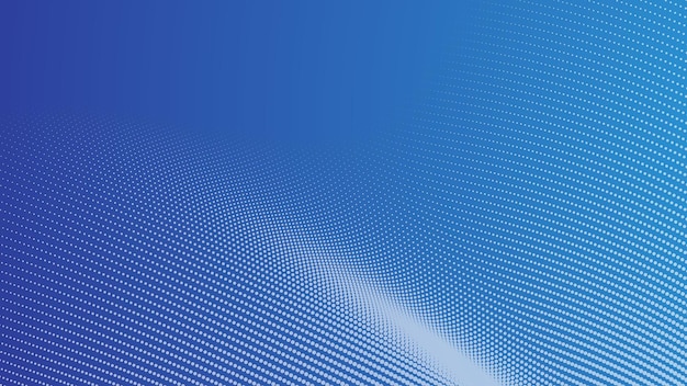 Gradiente azul abstracto con fondo de medio tono para el fondo o la presentación
