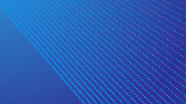 Gradiente azul abstracto con fondo de medio tono para el fondo o la presentación