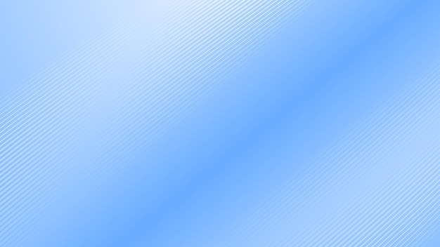 Gradiente azul bebé con fondo abstracto de línea curva para el fondo