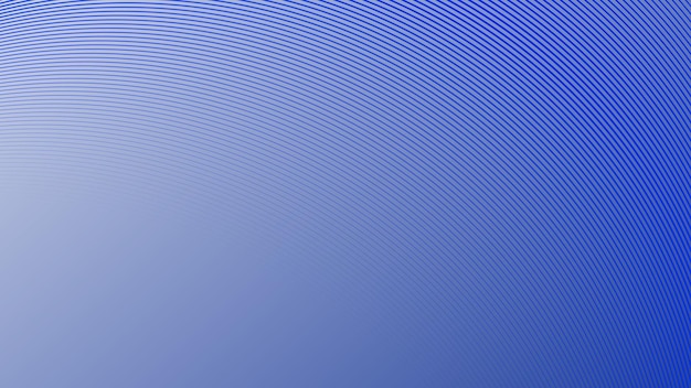 Gradiente azul con fondo de línea curva para el fondo o la presentación