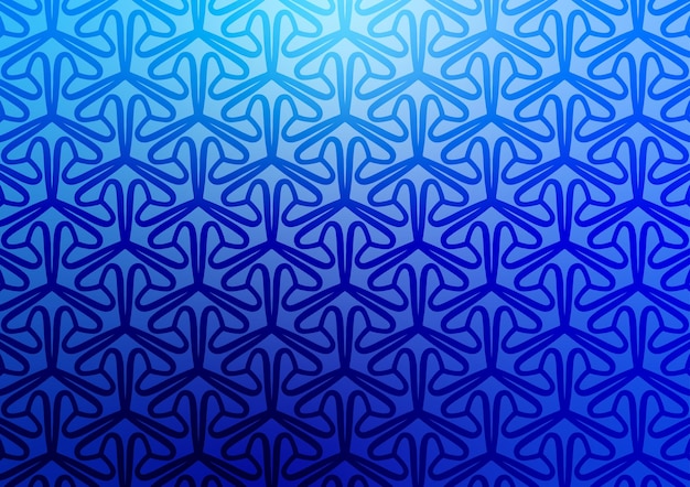 Gradiente azul patrón suave fondo geométrico