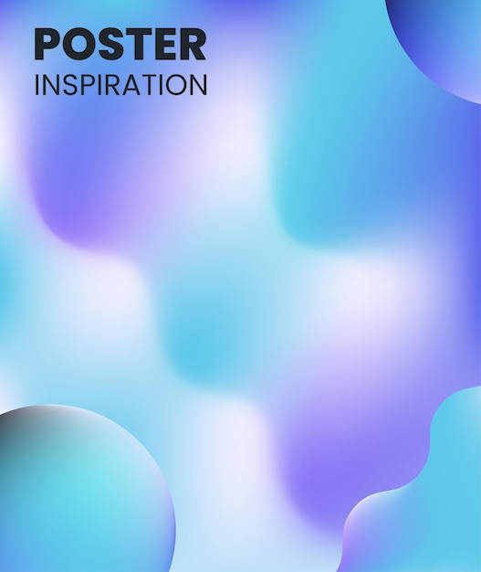 Gradiente azul y púrpura abstracto con diseño de gradiente circular para inspiración creativa