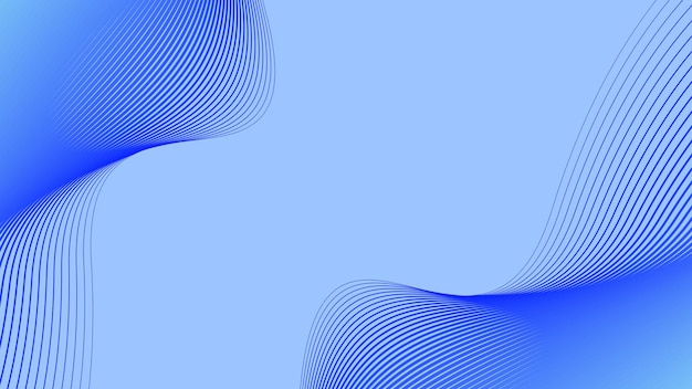Gradiente azul de rayas patrón de línea fondo abstracto para el diseño textil