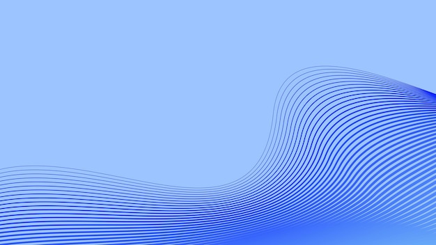 Gradiente azul de rayas patrón de línea fondo abstracto para el diseño textil