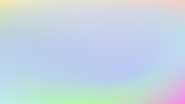 Gradiente azul rosa claro fondo iridescente de color arco iris