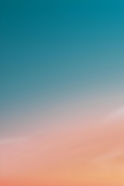 Gradiente del cielo con colores pastel