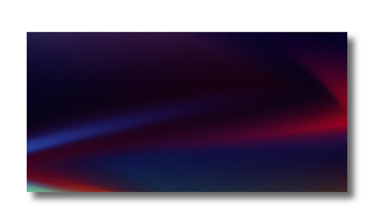 Vector gradiente de color abstracto fondo borroso moderno y plantilla de textura de grano de película con un elegante