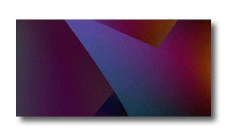 Vector gradiente de color abstracto fondo borroso moderno y plantilla de textura de grano de película con un elegante