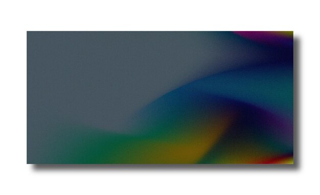 Gradiente de color abstracto fondo borroso moderno y plantilla de textura de grano de película con un elegante