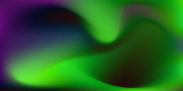 Gradiente de color abstracto fondo borroso moderno y plantilla de textura de grano de película con un elegante