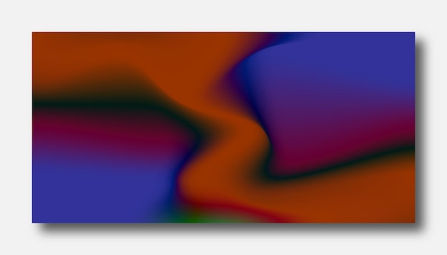 Gradiente de color abstracto fondo borroso moderno y plantilla de textura de grano de película con un elegante