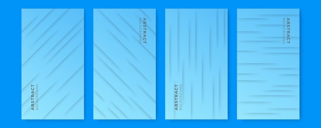Gradiente de color fluido de fondo azul mínimo abstracto. Presentación azul patrón moderno telón de fondo, portada, plantilla de banner