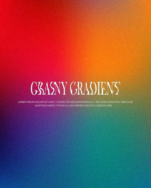 gradiente colorido gradiente de fondo granulado