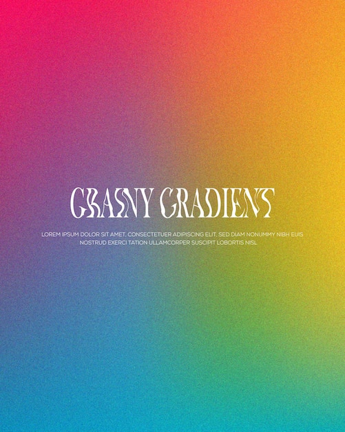 gradiente colorido gradiente de fondo granulado