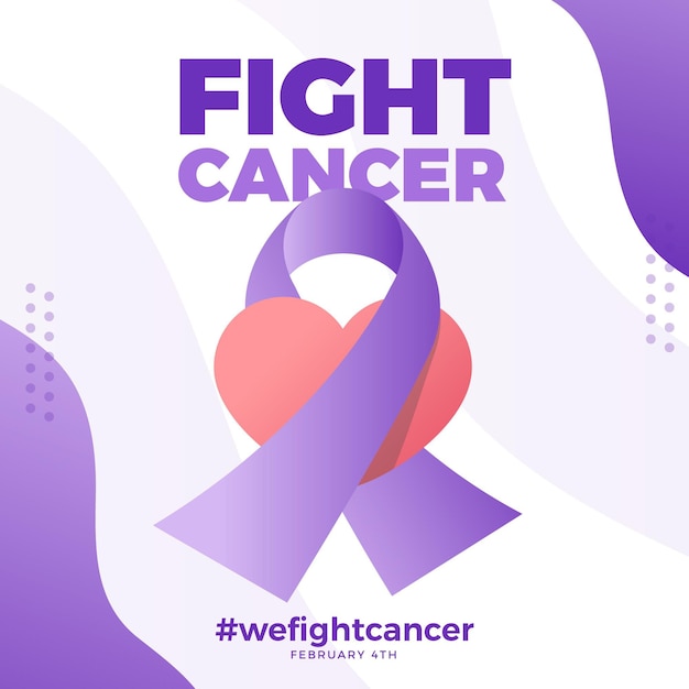 Gradiente día mundial del cáncer