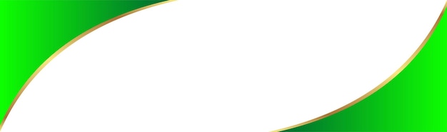 Gradiente diseño de esquina colorida con contornos dorados Ilustración vectorial de bandera de portada