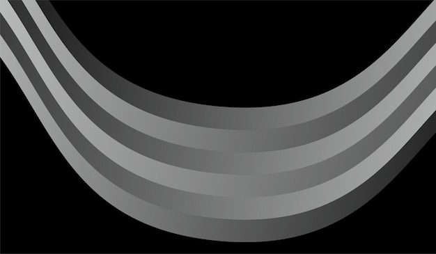 Gradiente de diseño de onda minimalista de fondo