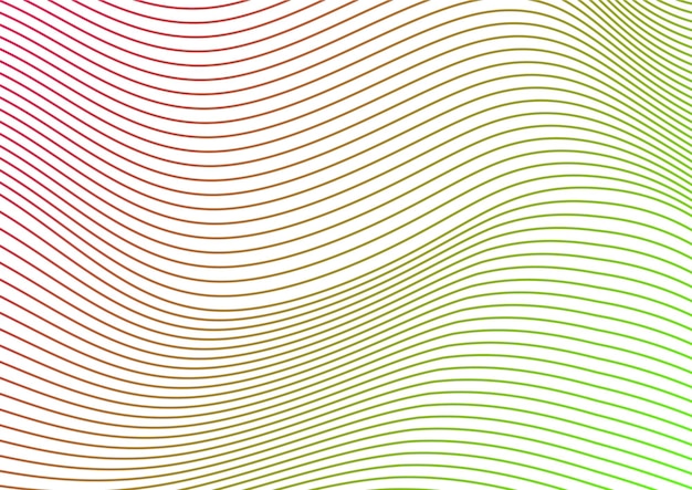 Gradiente estético de línea de arte de fondo