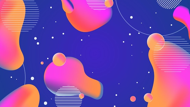 Gradiente Fluido Formas líquidas Fondo