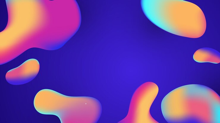 Vector gradiente fluido formas líquidas fondo