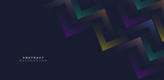 Gradiente Flujo Línea de stock Ondulación Partícula Geométrica Abstracto Fondo Moderno Futurista Rectángulo Líneas onduladas Patrón Concepto de fondo Para la ciencia Música portada Web Header Banner