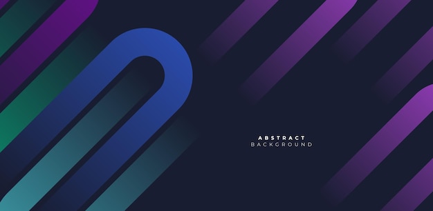 Gradiente Flujo Línea de stock Ondulación Partícula Geométrica Abstracto Fondo Moderno Futurista Rectángulo Líneas onduladas Patrón Concepto de fondo Para la ciencia Música portada Web Header Banner