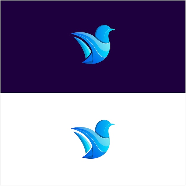 Gradiente Flying Bird Colores impresionantes