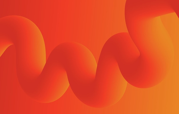 Gradiente de fondo abstracto Diseño de formas 3D fluido