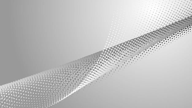 Gradiente de fondo abstracto de medio tono gris para telón de fondo o presentación