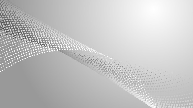 Gradiente de fondo abstracto de medio tono gris para telón de fondo o presentación