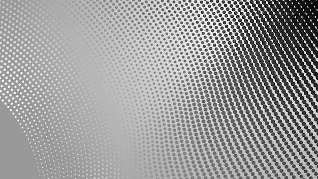 Gradiente de fondo abstracto de medio tono gris para telón de fondo o presentación