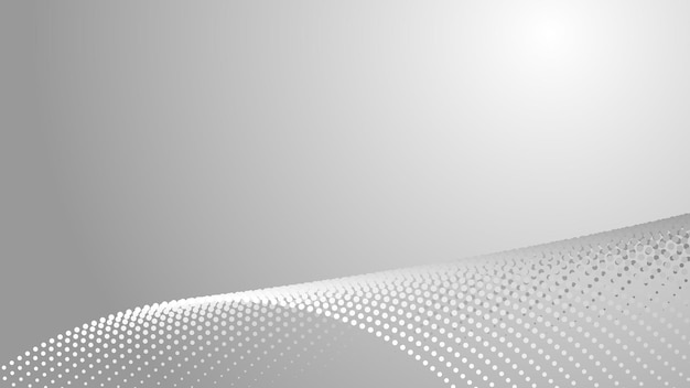 Gradiente de fondo abstracto de medio tono gris para telón de fondo o presentación
