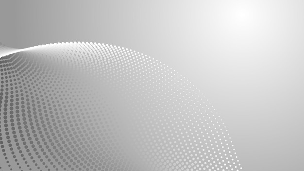 Gradiente de fondo abstracto de medio tono gris para telón de fondo o presentación
