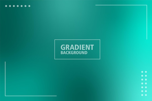 el gradiente de fondo es verde