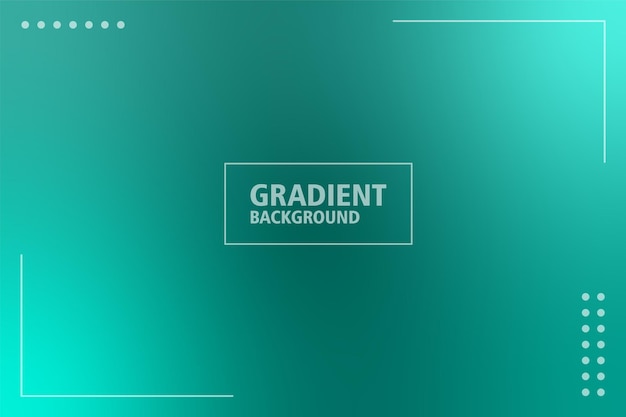 el gradiente de fondo es verde