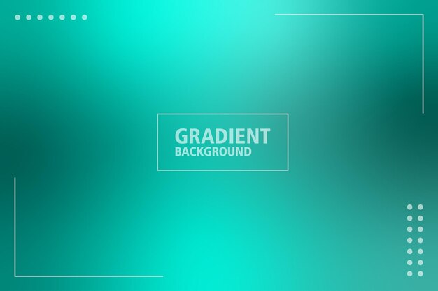 el gradiente de fondo es verde