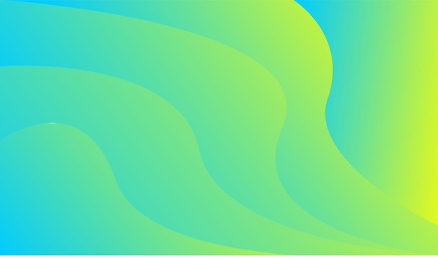 Gradiente de fondo de onda estilo minimalista