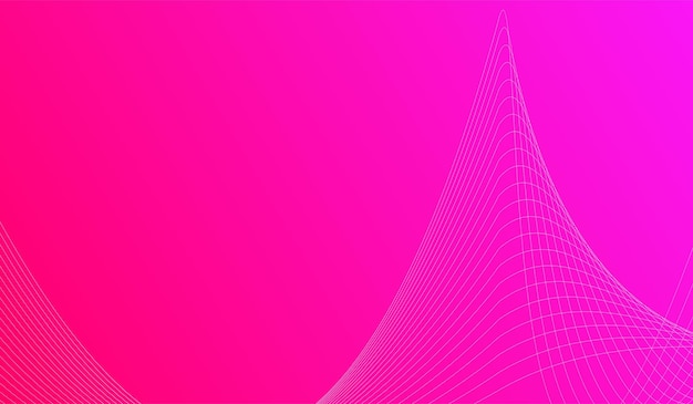 Gradiente de fondo de onda estilo minimalista