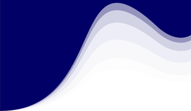 Gradiente de fondo de onda estilo minimalista