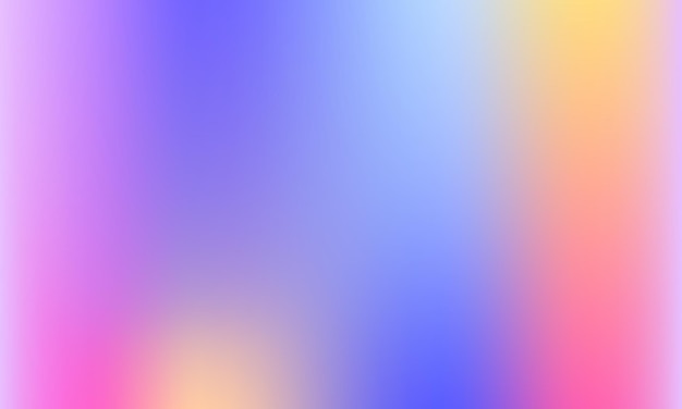 Gradiente de fondo vibrante Arco iris holográfico resumen de bandera de colores Ilustración vectorial