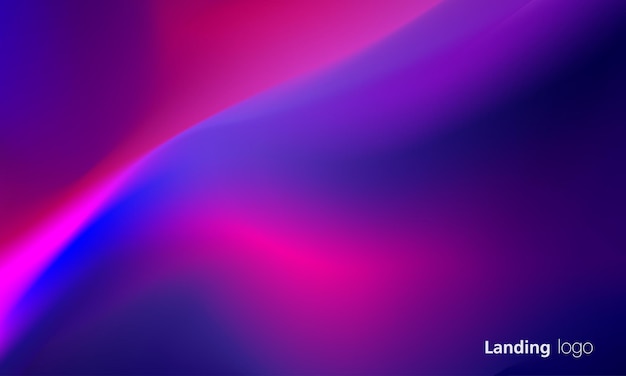 Gradiente fondos abstractos de negocios Gradiente fluido de moda y colorida plantilla de diseño de gradiente abstracto para carteles anuncios pancartas folletos portadas sitios web diseño vectorial
