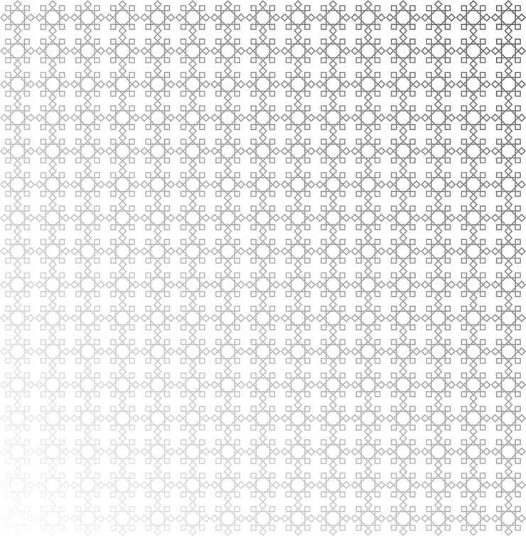 Vector gradiente geométrico gris arquitectura islámica patrón árabe persa