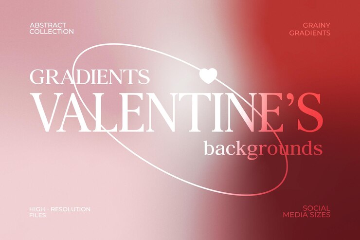 Vector gradiente granulado valentines vector de elementos de textura de fondo