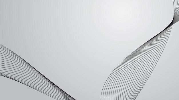 Gradiente gris con línea de cueva imagen vectorial de papel tapiz de fondo para telón de fondo o presentación