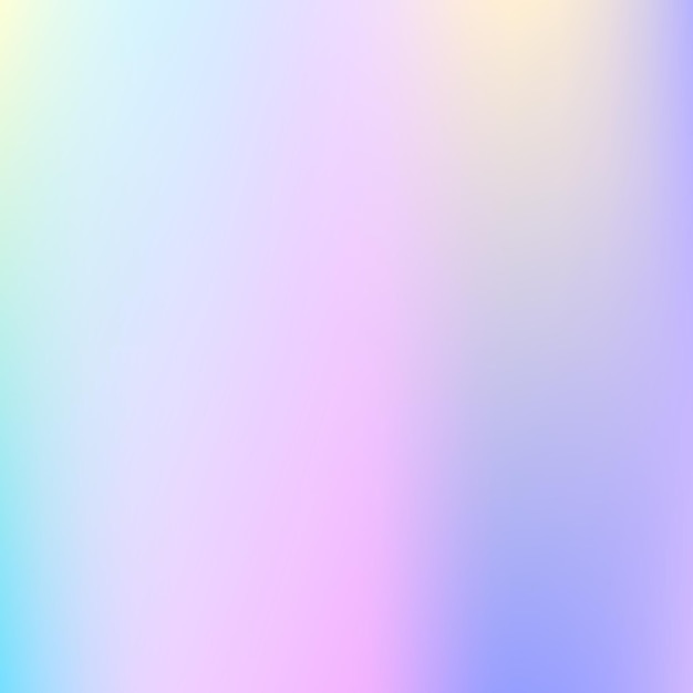 gradiente holográfico fondo abstracto una mezcla de hermoso pastel de amarillo púrpura y turquesa