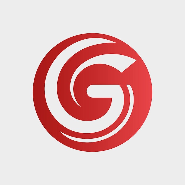 El gradiente de la letra G del logotipo, el diseño colorido, la ilustración, el diseño de la plantilla de logotipo, la letra plana, los vectores del logotipo g.