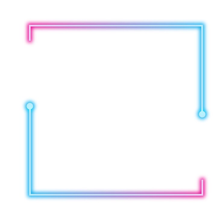 Vector gradiente de línea de neón