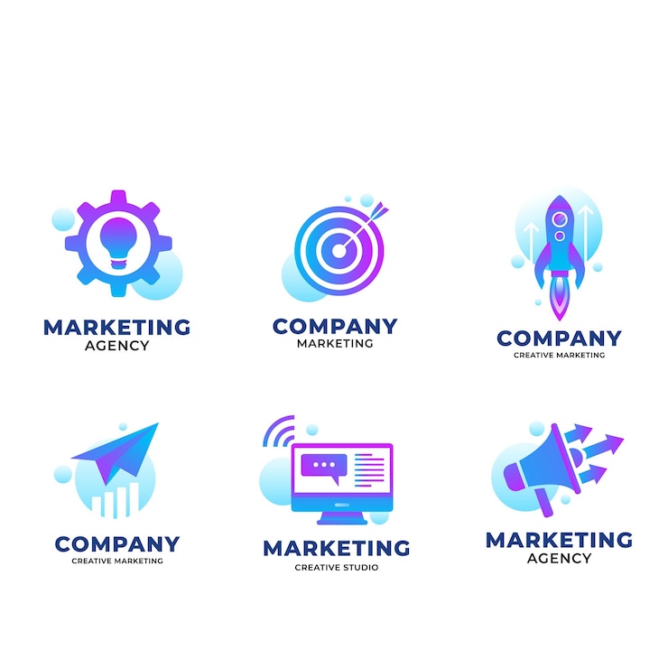 Vector gradiente líneas infinitas diseño de logotipo símbolo de infinito fabricación a partir de líneas concepto diseño de logotipo logotipo