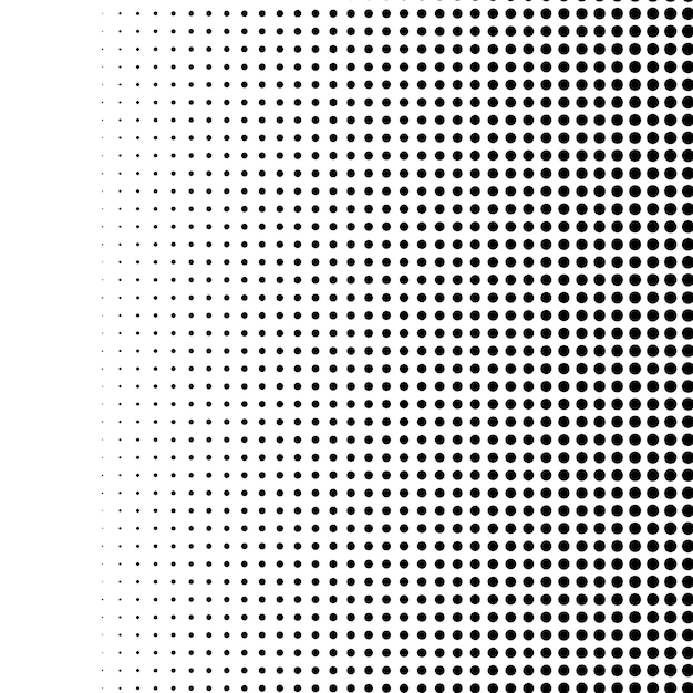 gradiente de medio tono de color creativo desde el lado derecho